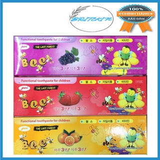 Kem đánh răng trẻ em hương trái cây bee kid toothpaste 90gr