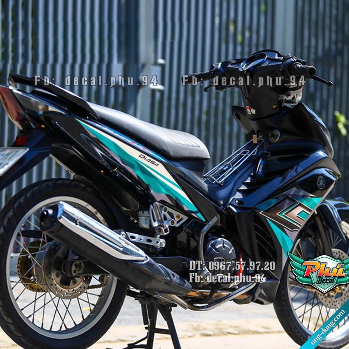 Tem rời Exciter 2011-2014 Đen LC (V)