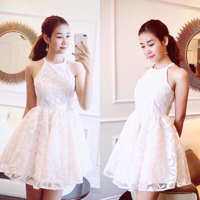 Đầm Yếm Ren Công Chúa Hoa CC