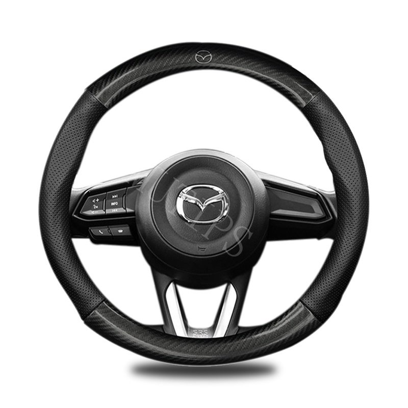 Bao Da Bọc Vô Lăng Xe Hơi Mazda 2 3 CX5 CX30 CX8 CX3 Mazda2 6 5 bl