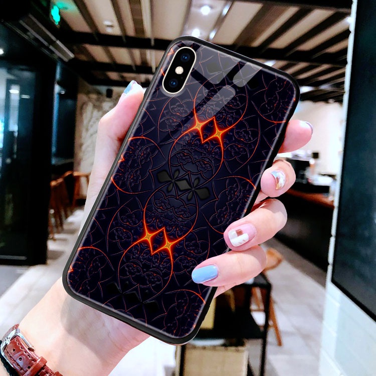 Ip Xs Max Ốp Hình Amoled Lạ CASECAFE Iphone X/Xr/Xsmax/11/11Pro/11ProMax/12Mini/12/12/Pro/12ProMax