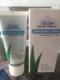 Kem rụng lông nha đam Cô Lan