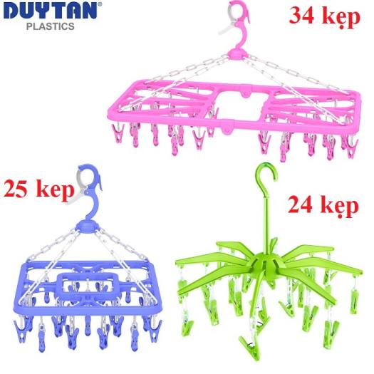 Móc Dù Kẹp Phơi Đồ Em Bé Nhựa Duy Tân