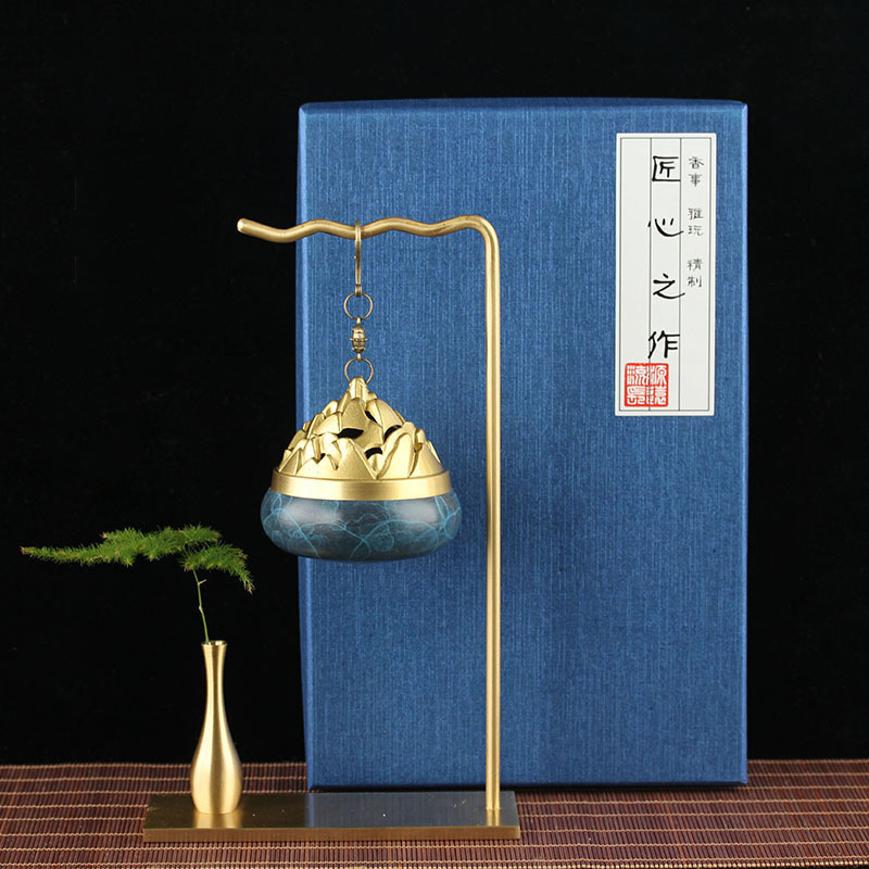 Lư hương bằng đồng nguyên chất chảy ngược