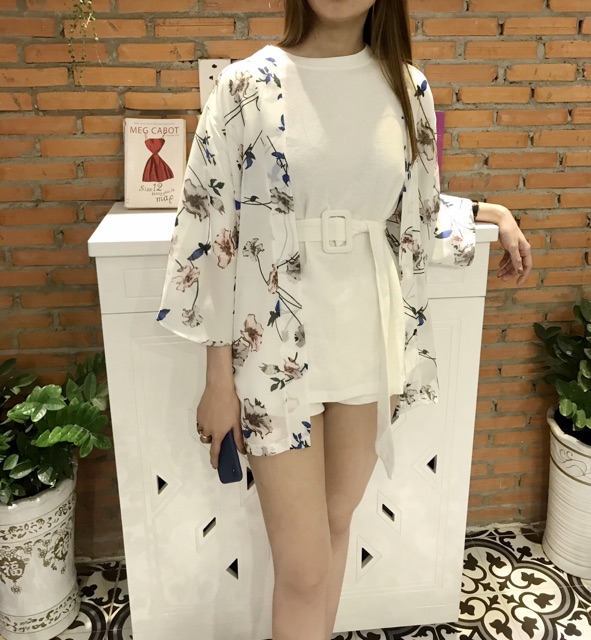 Áo Kimono Hoa Nhã Nhặn Siêu Xinh | BigBuy360 - bigbuy360.vn