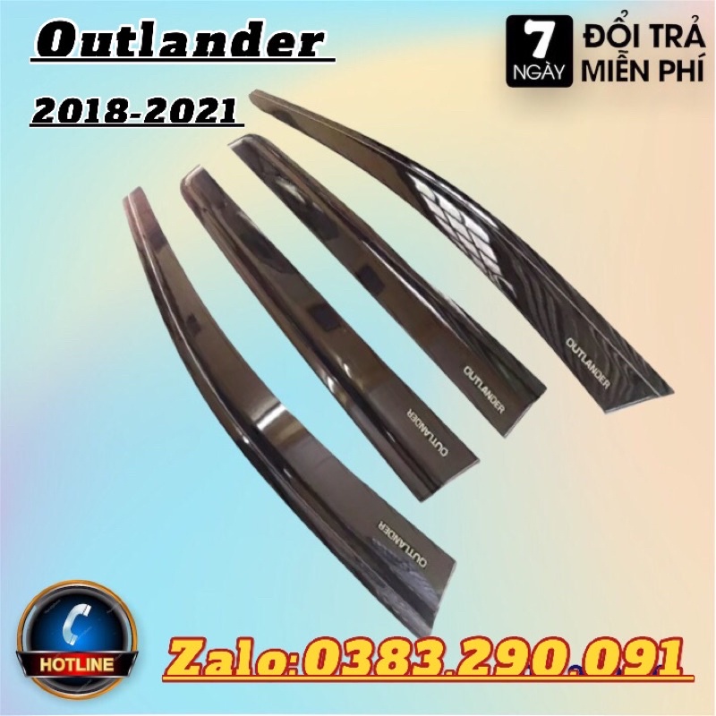 Vè Che Mưa MITSUBISHI OUTLANDER 2018 - 2022 vè đen