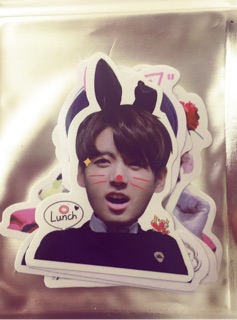 (CÓ SẴN) Set Sticker 5 tấm Jungkook