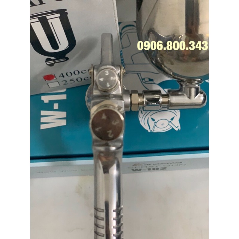 Súng Phun Sơn W102 KANAZAWA Đài Loan Kim béc 1.0mm