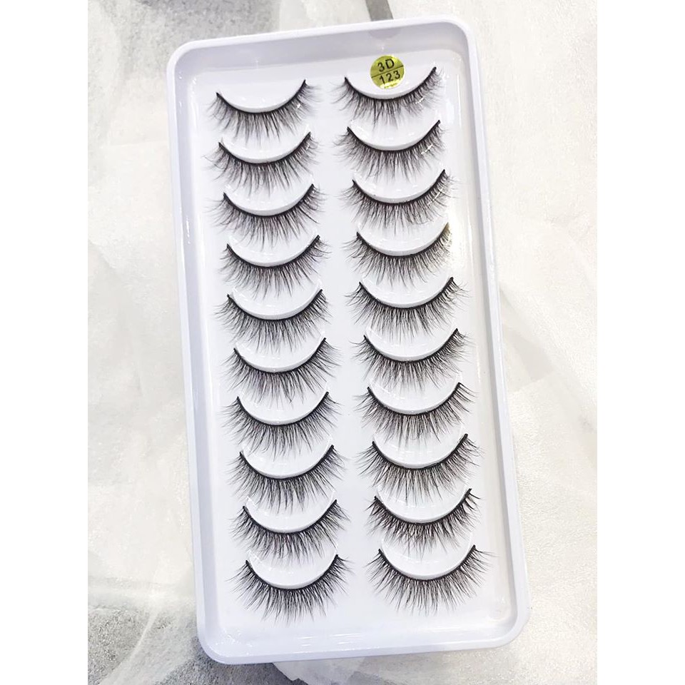 LÔNG MI CHỒN HỘP 10 ĐÔI