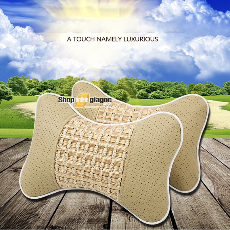 Gối tựa đầu xe ô tô da Daniel