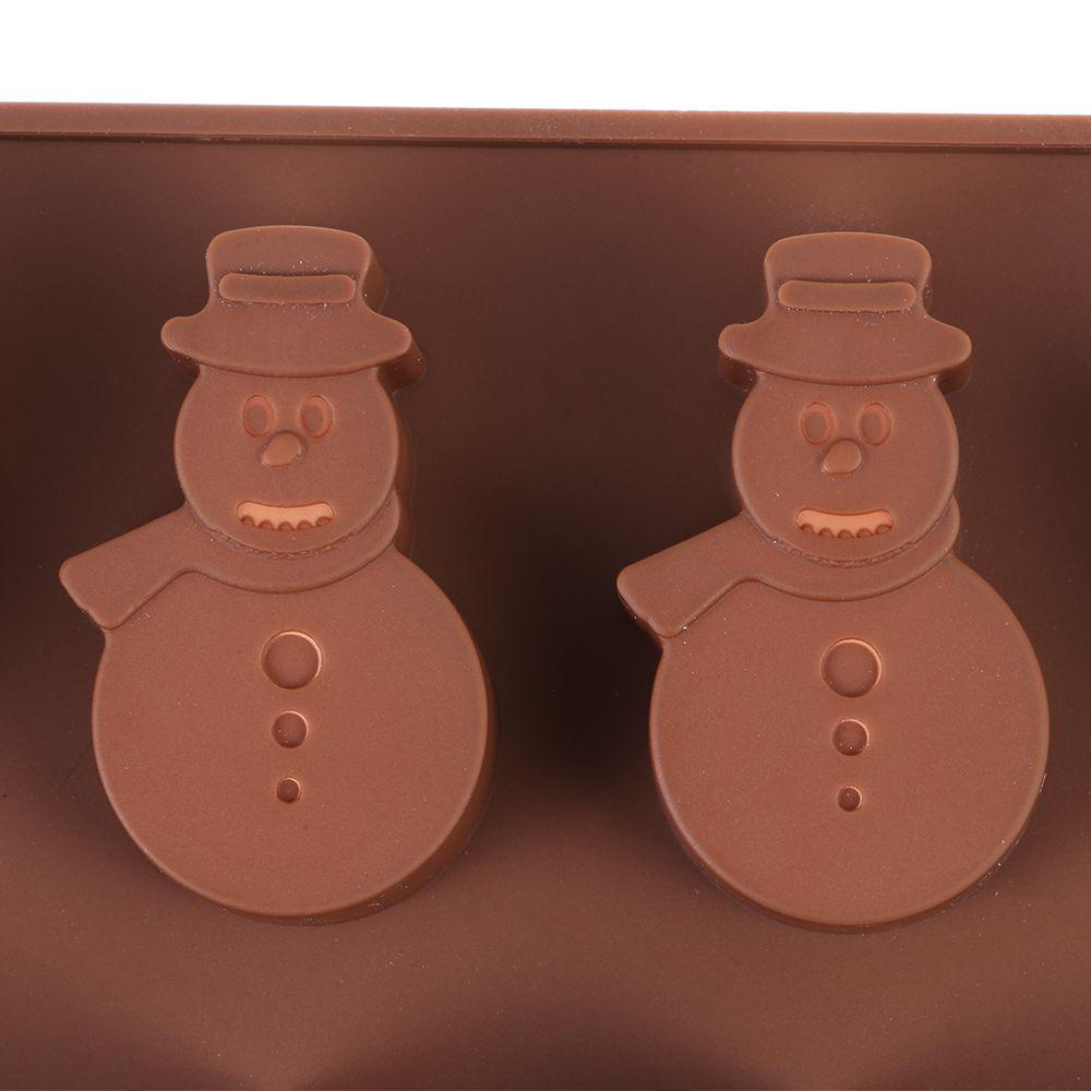 Khuôn Silicone Làm Đồ Thủ Công Hình Đầu Ông Già Noel