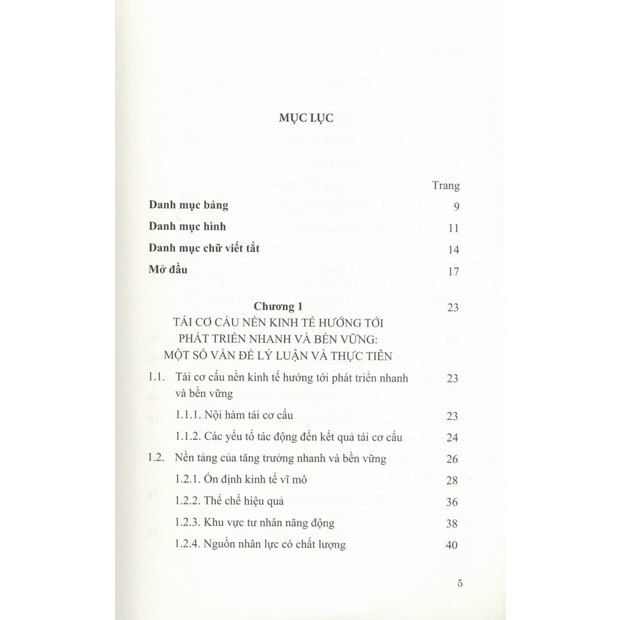 Sách - Tái Cơ Cấu Nền Kinh Tế Việt Nam Và Lào - Hướng Tới Phát Triển Nhanh Và Bền Vững (Sách Chuyên Khảo)