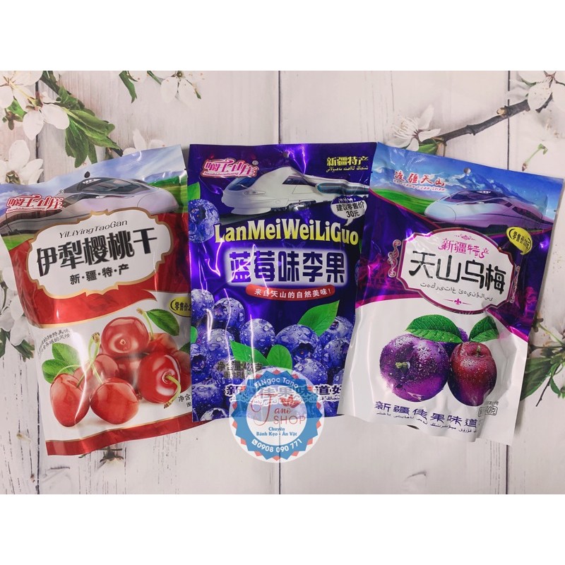 Ô mai mix vị / cherry / việt quất Đài Loan 408g