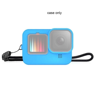Gopro Hero 9" Camera Protective Case With Tempered Glass