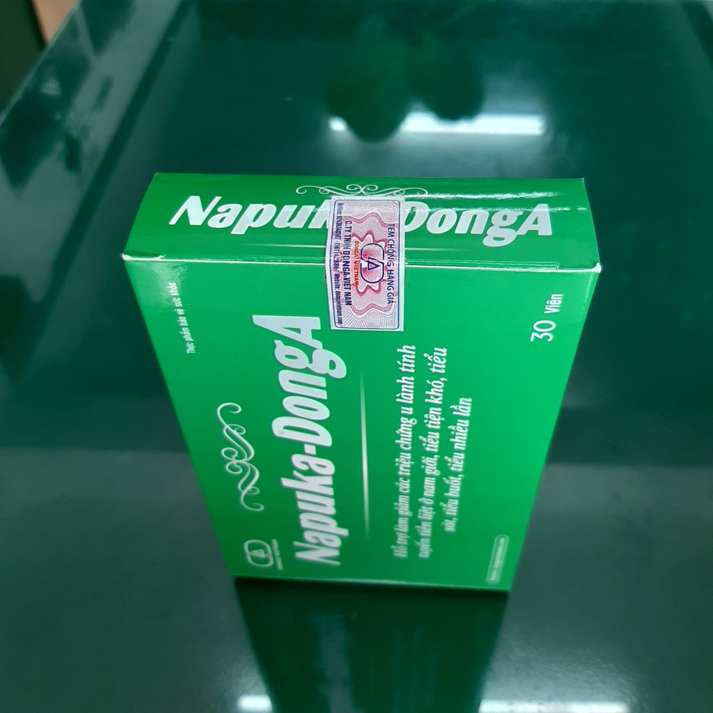 Napuka DongA hỗ trợ giảm u nang buồng chứng, u xơ tử cung, u tiền liệt tuyến