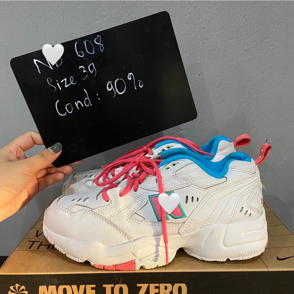 Giày đế độn 2hand, giày đế độn NB cao 4-5cm siêu xinh, tôn dáng