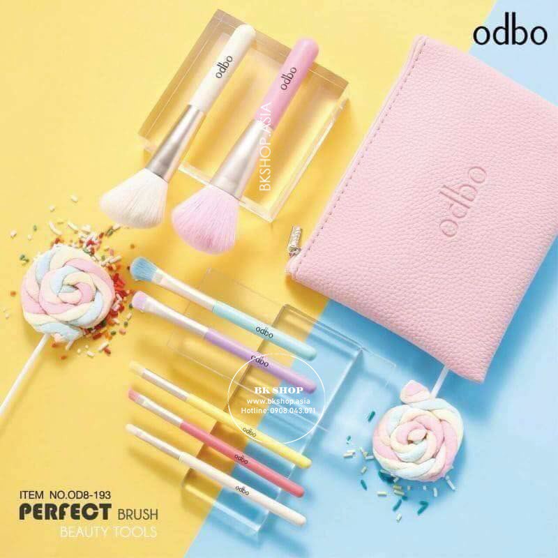 (Auth Thái Kèm Túi) Bộ Cọ 7 Cây Odbo Perfect Brush OD8-193