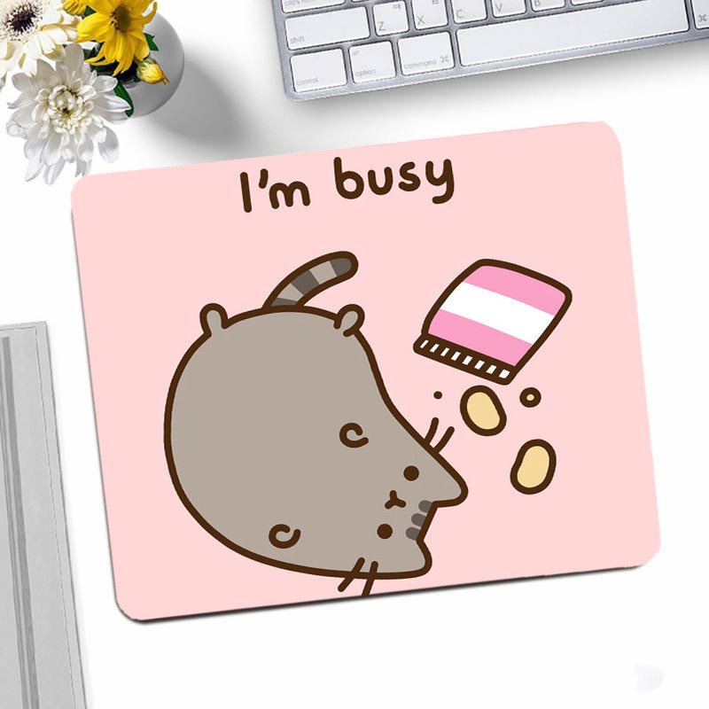 Miếng di chuột in hình MÈO PUSHEEN cute hoạt hình chibi anime miếng kê chuột miếng lót chuột