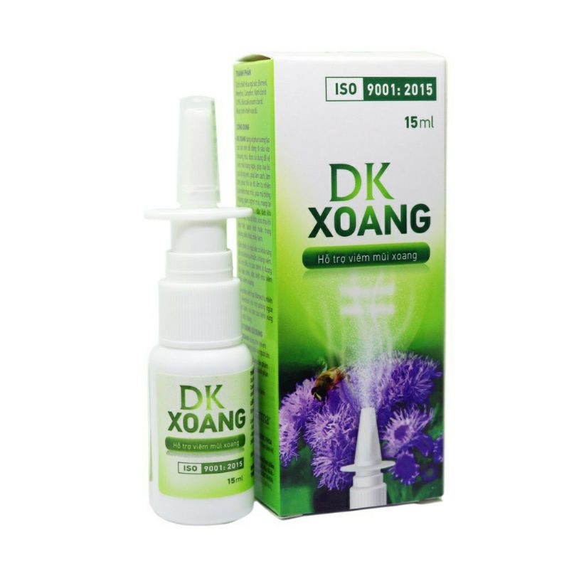 DK XOANG_ Hỗ trợ viêm mũi xoang ( chai 15ml)