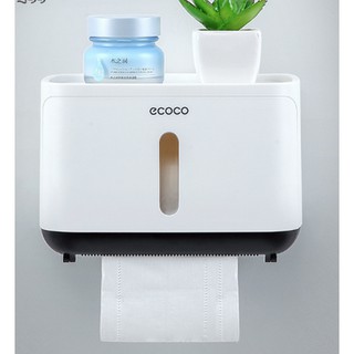 Hộp đựng giấy vệ sinh vuông Ecoco