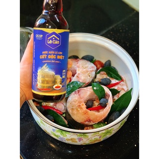 Set Tinh hoa ẩm thực biển 1 (Combo thùng 6 chai Nước mắm cốt đặc biệt Lê Gia)