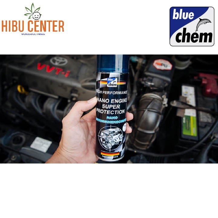 { Nano Engine Super Protection } Dung dịch nano bảo vệ động cơ BLUECHEM 250ml