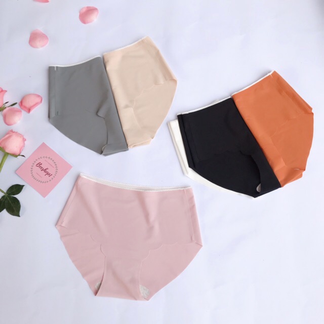 Quần lót nữ, quần lót đúc su không viền cạp ren quyến rũ QSR75