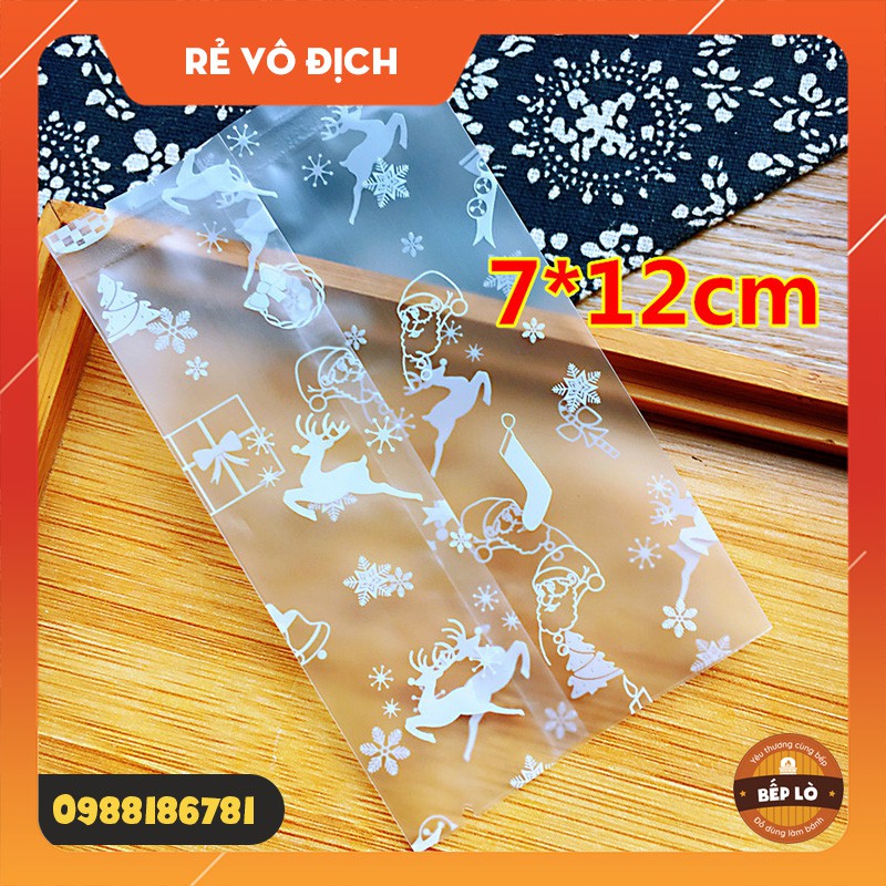 Túi Bánh Dứa Túi Bánh Gạo Túi Thanh Gạo Lứt Kẹo mút 7 * 12cm ĐỦ KIỂU SÁNG SANG TRỌNG DỄ THƯƠNG - set 100 túi