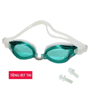 Kính Bơi Phoenix 204 Chống Nước Chống Mờ Chống Tia UV + Tặng Kèm 2 Bịt Tai Silicon