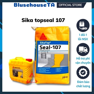 Vữa chống thấm ban công tầng hầm , Sika Topseal 107 bộ 25kg 2 thành phần