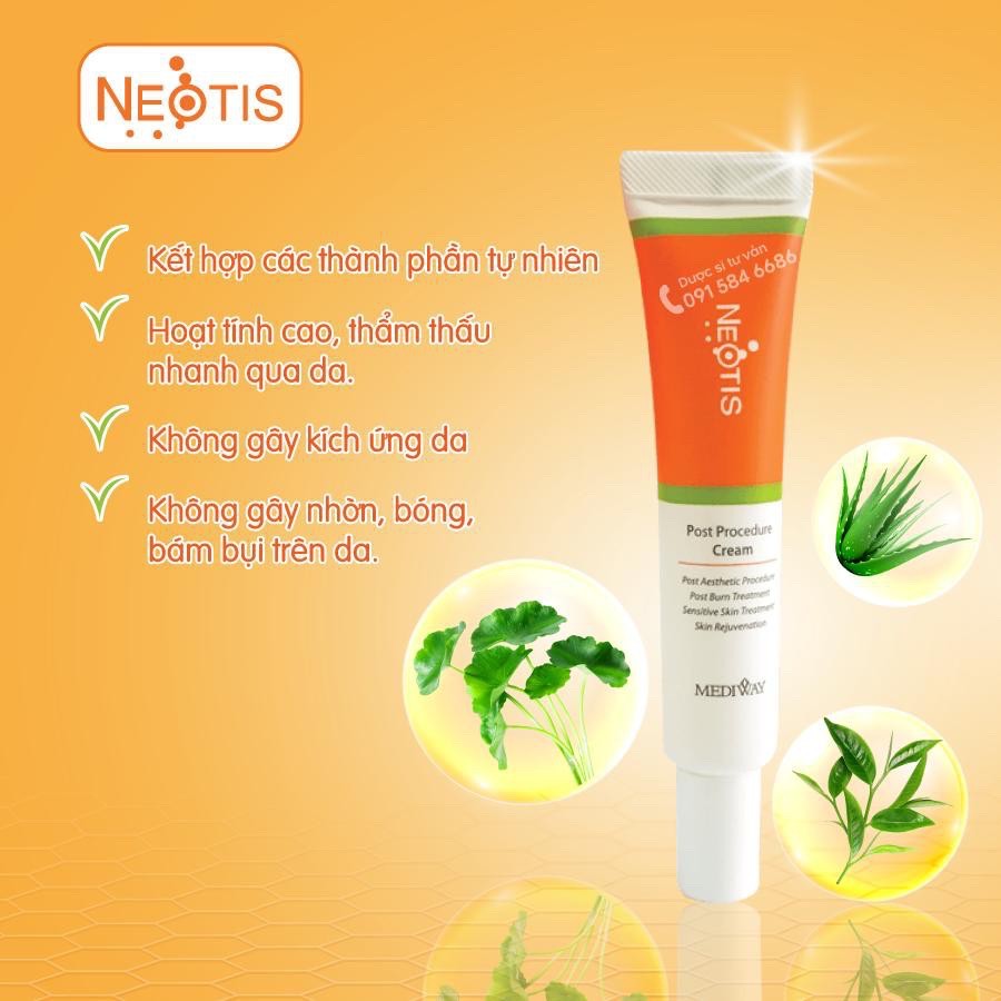 Kem Sẹo Và Thâm Mụn Neotis Gel Chuyên Sẹo Lõm, Sẹo Lồi, sẹo bỏng, sẹo mụn, sẹo thủy đậu.Tuýp (15g)