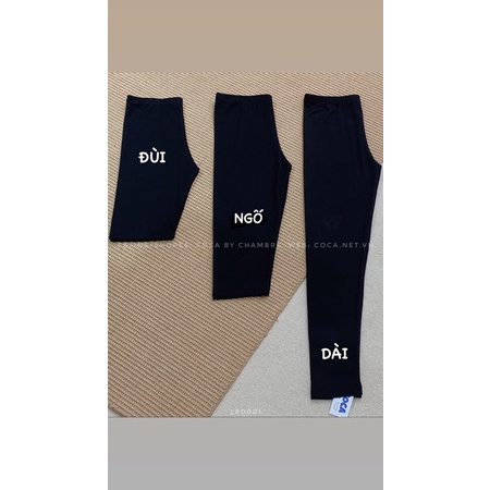 [LE0001]☑️ Quần biker leggings ngố thun cotton co giãn Thái loại 1 (Có sẵn/ảnh thật)