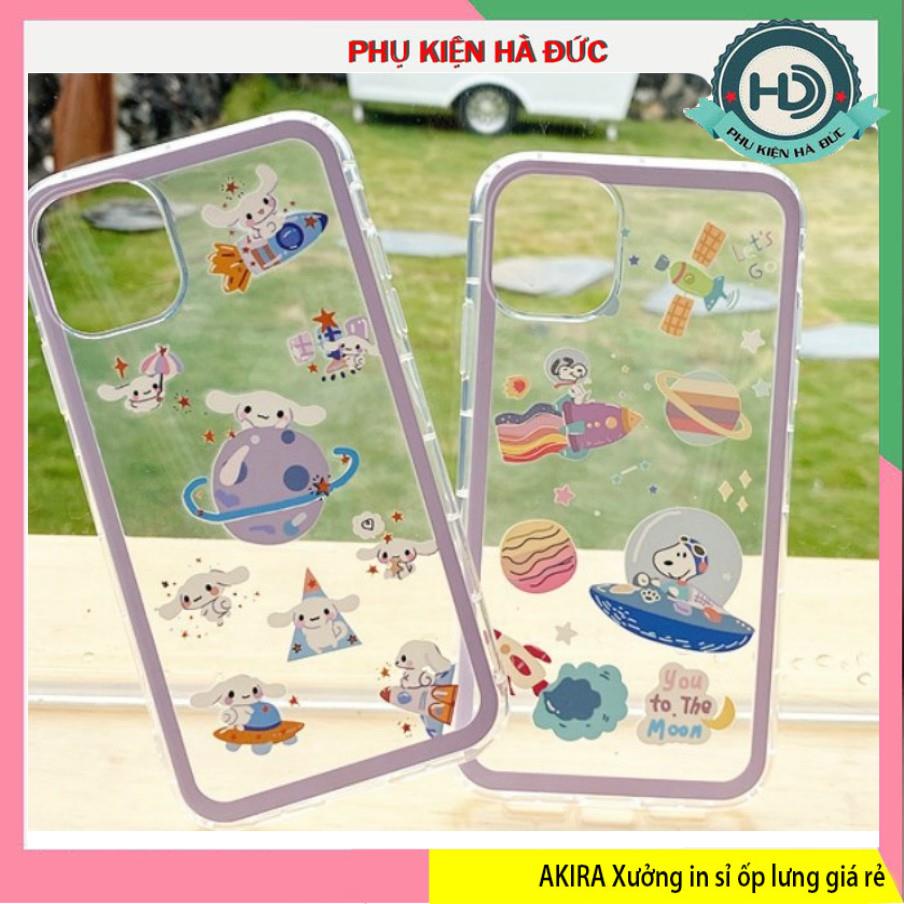 Ốp Lưng iPhone Snoopy Cinnamoroll 2458 - Akira xưởng in sỉ ốp lưng giá rẻ