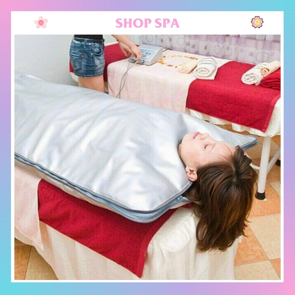 Chăn điện tắm trắng