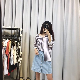 Chân váy jeans