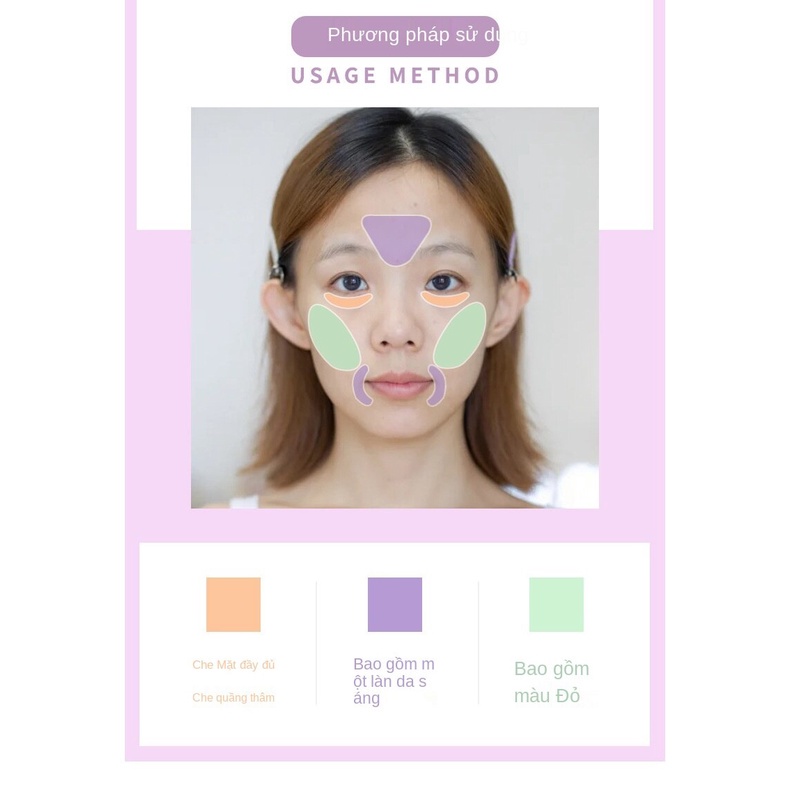 [Hàng mới về] Kem che khuyết điểm XIXI làm sáng da tự nhiên dành cho trang điểm | BigBuy360 - bigbuy360.vn