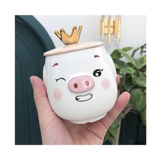 Ly heo mặt cười cute