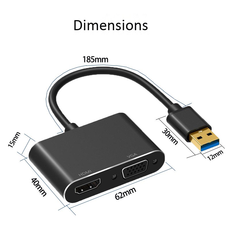 Hệ Thống Hỗ Trợ Usb 2.0 Và 3.0 1080pdmi Hỗ Trợ Xp, Win7, Win8, Win10, Macos | BigBuy360 - bigbuy360.vn