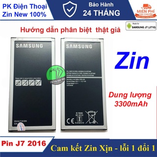 Pin SAMSUNG J7 2016 (J710CBE) Chính hãng 3300mAh, Nguyên SEAL