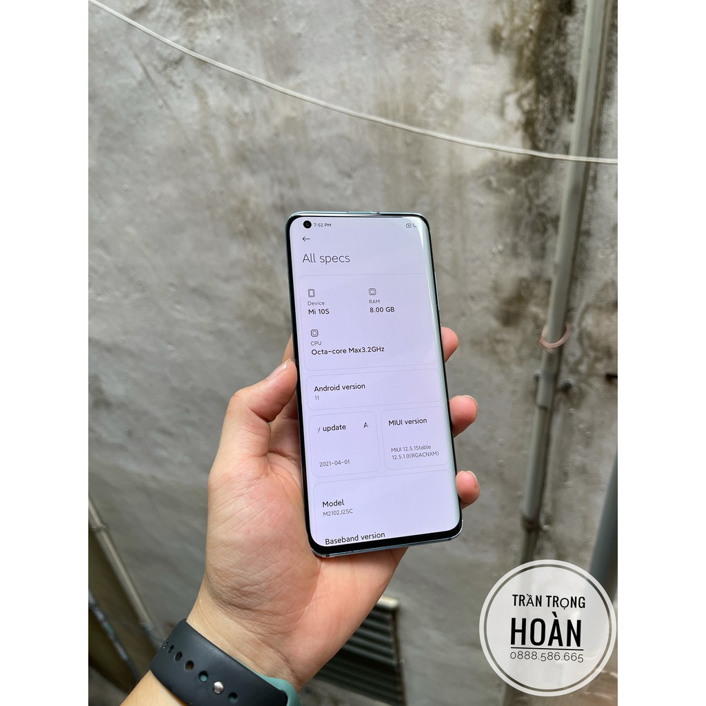 Điện thoại XIAOMI MI10S MI 10S 5G RAM 8-128GB -