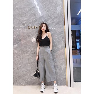 Áo chiffon hở lưng dây tròn