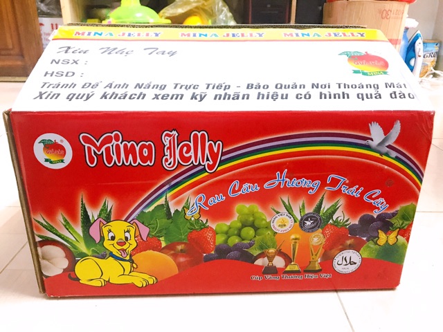 Túi 1kg thạch rau câu Mina Jelly