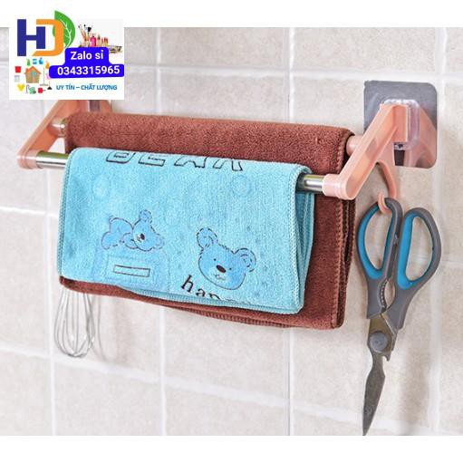 Giá treo khăn nhà tắm nhà bếp không cần khoan vít