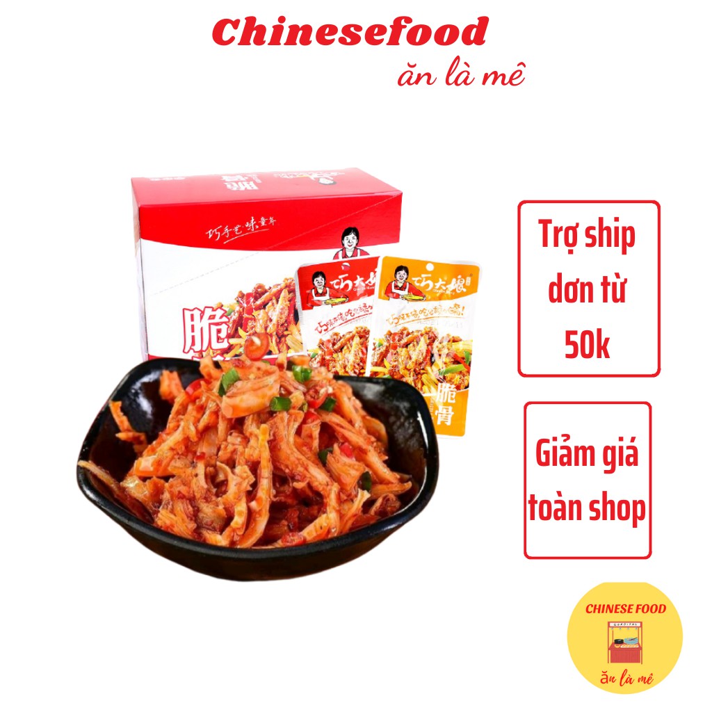 Sụn Gà Cay CP Đồ Ăn Vặt Thơm Ngon Trung Quốc Shop Nội Địa