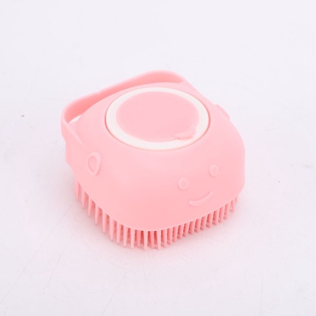 Bản Chải Tắm Cho Chó Mèo - Bàn Chải Massage Silicon Cho Chó Mèo