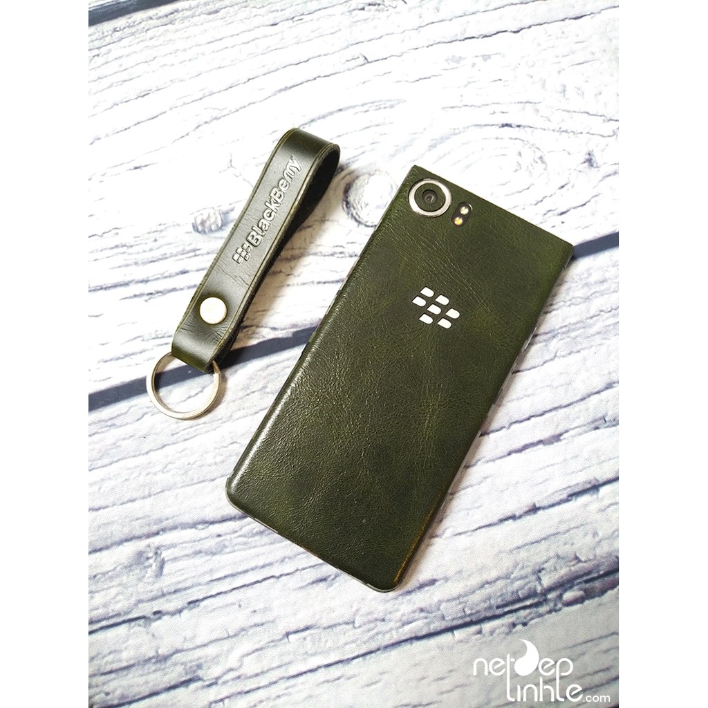 [ Hot_Sale ] Da BlackBerry Keyone - Da bò xanh