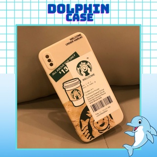 Ốp điện thoại STARBUCKS DOLPHIN CASE bằng TPU cho IPHONE 6/6S/7/8/X/XS/XSMAX/11/12/13/PRO/PROMAX