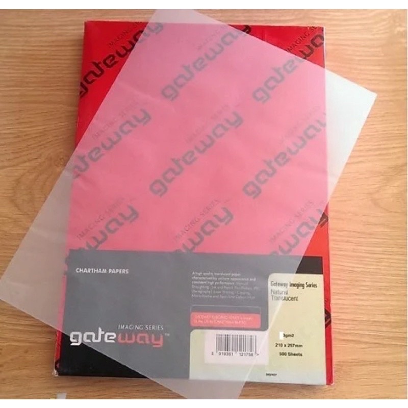 Giấy cal A4 83 Gateway Imaging Series Tracing Paper can định lượng 83 g/m2 dùng scan hình