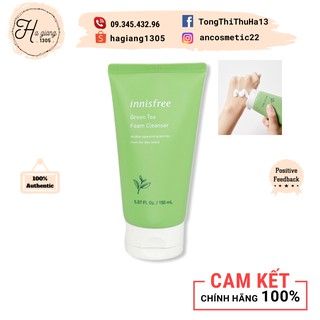Sữa rửa mặt trà xanh innisfree, Sữa rửa mặt innisfree trà xanh