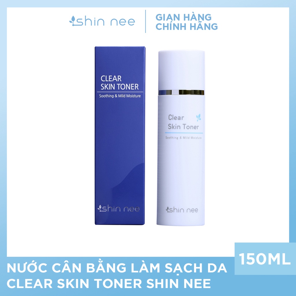 Nước cân bằng làm sạch da Clear Skin Toner Shin Nee 150ml